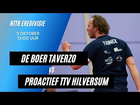 Eredivisie 2021: deBoer Taverzo - ProActief TTV Hilversum
