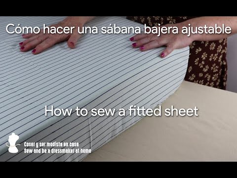 Cómo Hacer una Sábana Bajera Ajustable