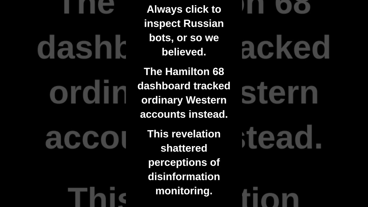 Always click to inspect Russian bots, or so we believed.