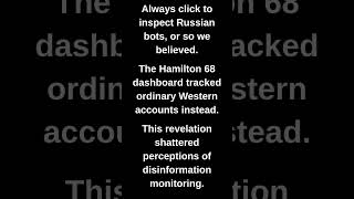 Always click to inspect Russian bots, or so we believed.