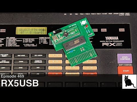 RX5USB cartridge for Yamaha RX-5 rhythm machine WRC image 3