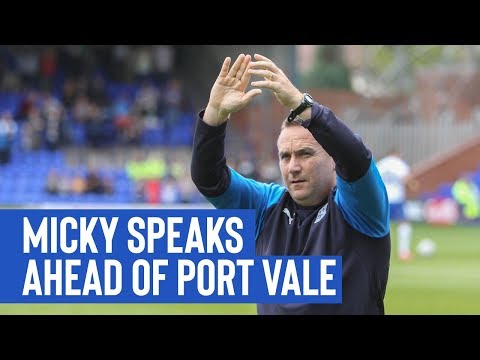 Pre Match | Micky Mellon (Port Vale)