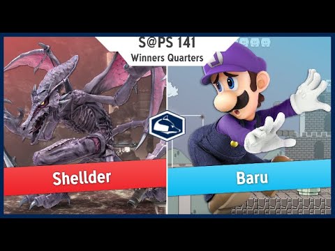 S@PS 141 Ultimate Singles - Shellder(Ridley) vs Baru(Luigi) Winners Quarters