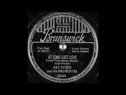 Kay Kyser & his orchestra - At Long Last Love (1938)