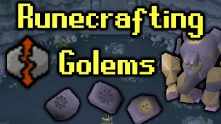 OSRS Runecrafting Training - Chaos Golems Guide & Loot from 1000