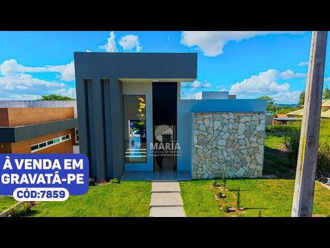 CASA À VENDA EM CONDOMÍNIO FECHADO GRAVATÁ-PE #imoveis 