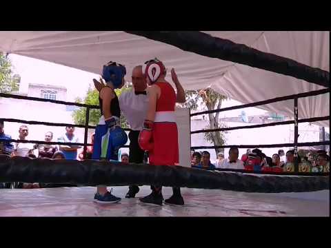 Dustin Hernández vs. Kevin Hernández, final 28 kg. Novatos. 03/08