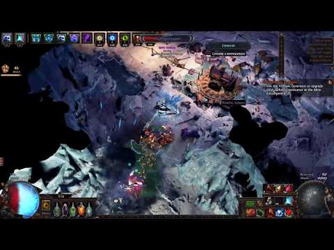 [Path of Exile 3.9] (Showcase) Deep delving 1k depth with no dodge no evasion