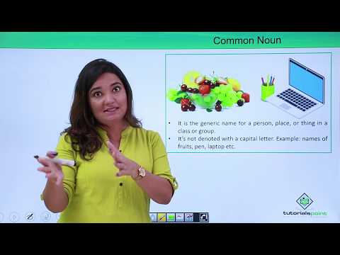 English Grammar Proper Noun and common noun