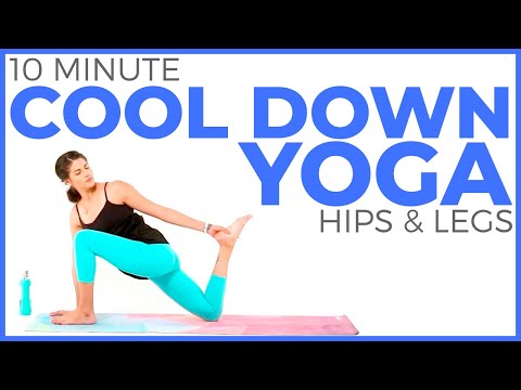 10 minute Post Workout Yoga COOL DOWN Lower Body