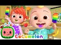 Yummy Rainbow Fruit Popsicles Healthy Foods For Kids CoComelon Nursery Rhymes Kids Songs