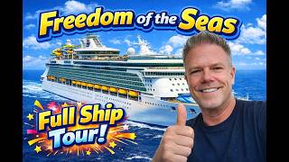 Freedom of the Seas Ship Tour (Royal Caribbean) | Pools, Activities, Dining & More