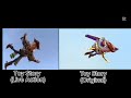 Comparación De Escena De Toy Story De Buzz Y Woody Volando Live Action Original En Español Latino