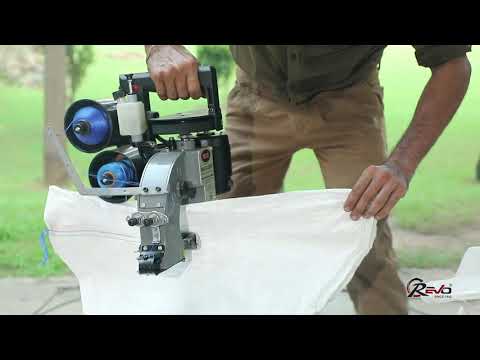 Revo hdpe r-18hs single-needle, bag making machine