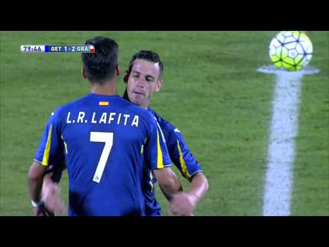 Gol de Lafita (1-2) Getafe CF - Granada CF