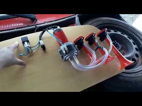 Teste buzina a ar 12V