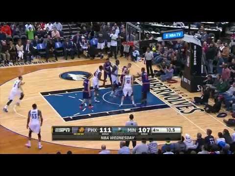 Alex Len 9 points 8 rebounds 5 blocks vs Minnesota 8.01.2015