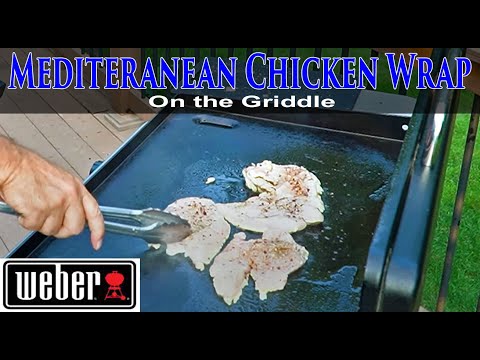 Mediterranean Chicken Wrap