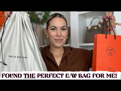 NEW FALL HANDBAG REVEAL 👜 First Impression, What fits Inside 🛍️ HI-LO Haul: Hermes, Freja & H&M