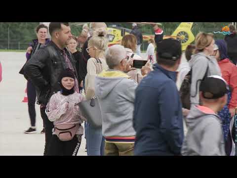 Piknik lotniczy w Suwałkach. Przyjemne widoki z ziemi i z powietrza Piknik lotniczy w Suwałkach. Przyjemne widoki z ziemi i z powietrza