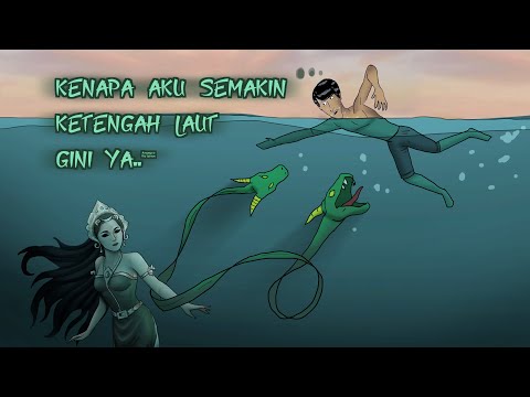 Hilang di Pantai Selatan Parangtritis #HORORMISTERI | kartun hantu, Animasi Horor , Cerita Misteri