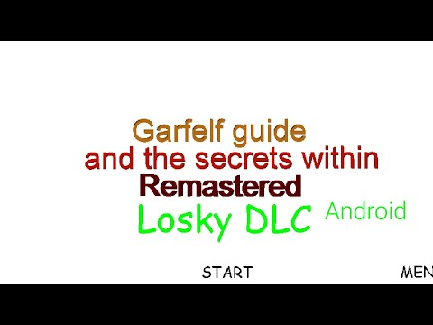 Garfelf guide secret within Remastered Losky DLC Android Baldi mod 