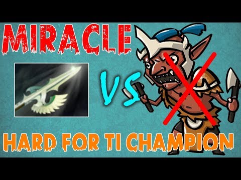 Miracle Troll Warlord vs Heacen's Halberd - Too Hard for TI Champion