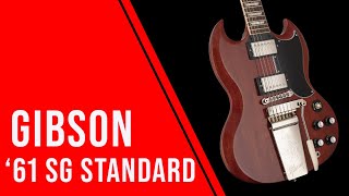 Video thumbnail for Gibson SG Standard '61 reissue with Maestro Vibrola by Angel City Guitars