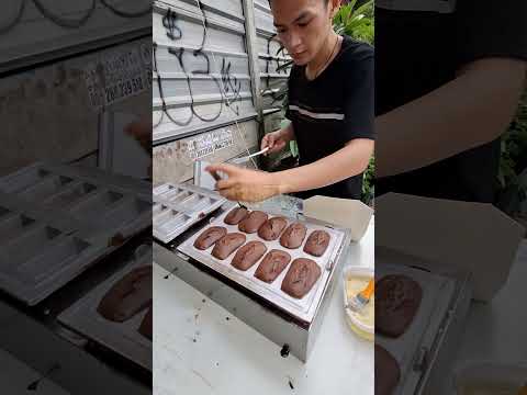 melted block cake #streetfood #food #viralsnacks