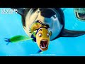 Shark Tale 2004 Don Robert De Niro Fights Oscar Will Smith