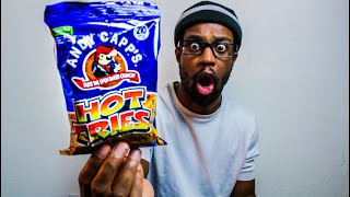 ASMR EATING ANDY CAPPS HOT FRIES CHIPS ( Crunchy sounds ) | ASMR TY