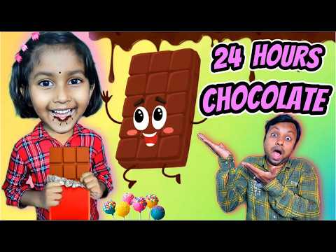 Titir CRAZY Chocolate🍫Challenge!😱🤯||24 Hours Chocolate Challenge||Funny Video||Trishika Rimpa