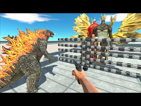 Fps Avatar + Godzilla 2021 Rescue All Titans From Ghidorah ARBS
