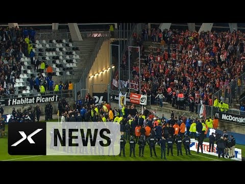 26 Verletzte bei Tribüneneinsturz in Frankreich: Amiens - Lille | News | Highlights Ligue 1 | SPOX