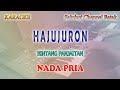 HAJUJURON Ll KARAOKE BATAK Ll BINTANG PANJAITAN Ll NADA PRIA F DO