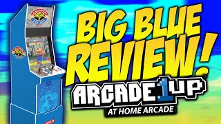 Arcade1Up Big Blue Marquee Fix & Full Cabinet Review!  How Good Is It?