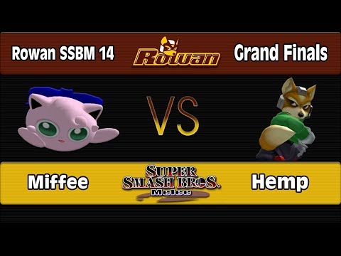 Rowan SSBM 14: Miffee (Puff) Vs.  Hemp (Fox) - Grand Finals