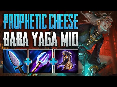 FREE PROPHETIC STACKS! Baba Yaga Mid Gameplay (SMITE Ranked Conquest)