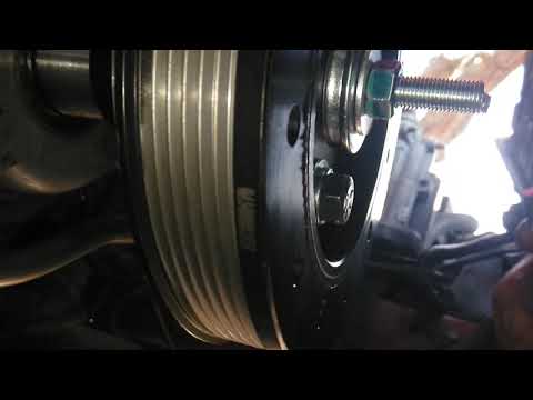 Camaro SS harmonic balancer install & Bbk underdrive pulley Fbody