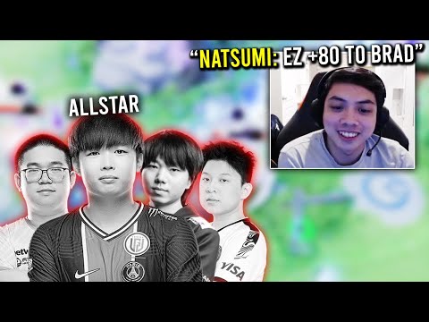 NATSUMI Drow Ranger EZ +80 GAME vs. ALLSTAR?! (Ws, Paparazi, Emo & NothingToSay)