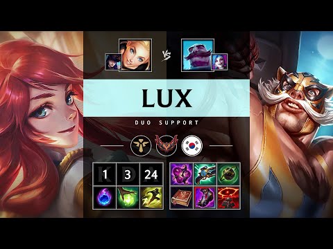 Lux Support vs Braum - KR Grandmaster Patch 25.S1.2