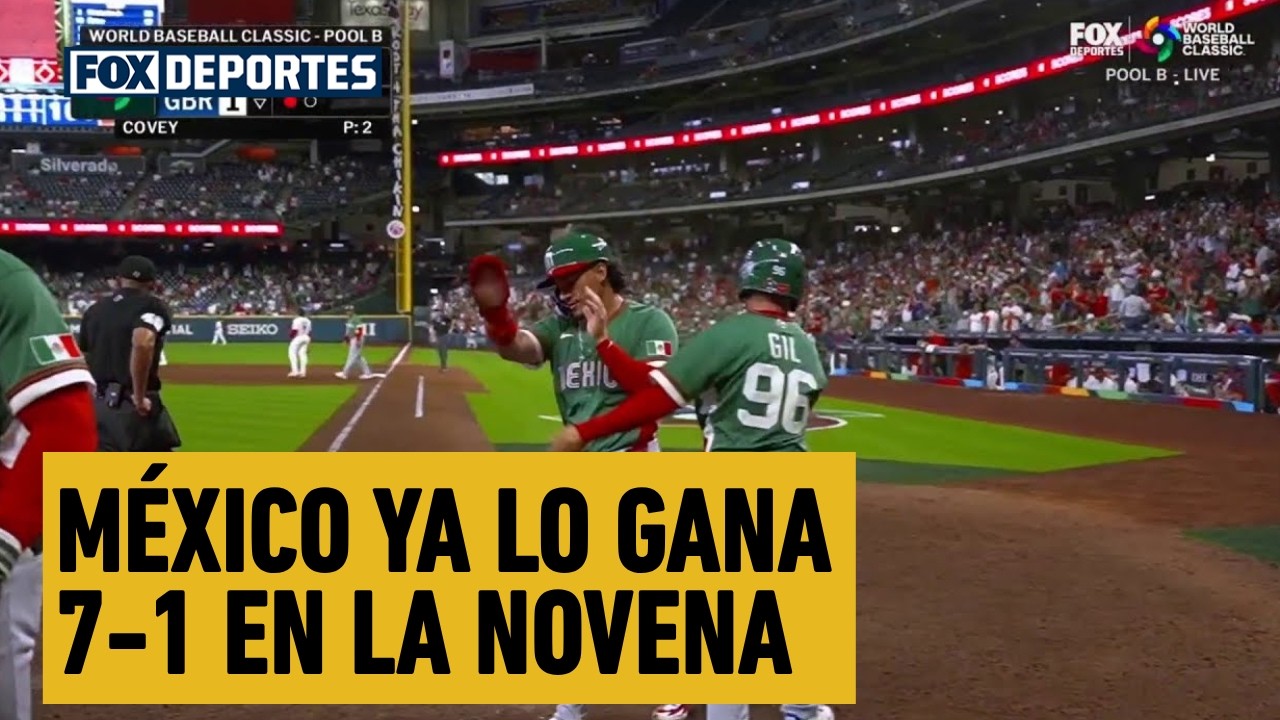JOEY ORTIZ EMPUJA LA SÉPTIMA. | 😎 México 7-1 Gran Bretaña | #WBCenFOX