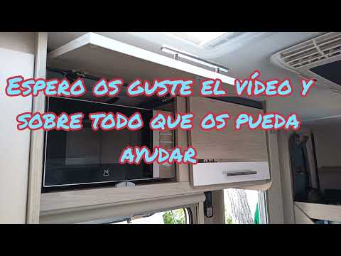 Colocar microondas en nuestra caravana