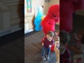 Jack Meets Elmo And Grover His Week Was Made