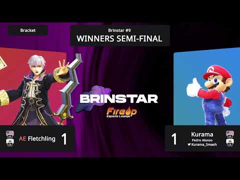 Kurama (Kazuya, Mario) vs Fletchling (Robin) - Brinstar #9 Winners Semi Finals
