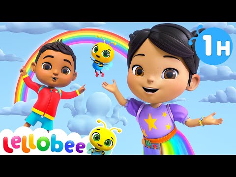 Wow Look At That Cloud 🌻Lellobee City Farm - Kids Playhouse Song Mix