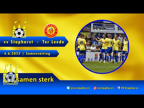 vv Staphorst - Ter Leede | 4.6.2022 | Samenvatting