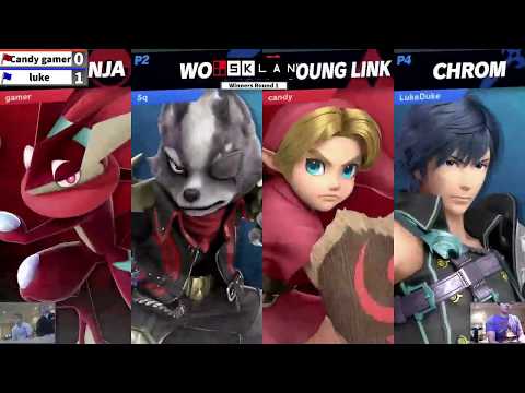 Zuz & CandyChicken (R) vs. Squire & LukeDuke (B) - Winners Rd 1 - SKLan #2