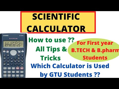 Scientific Calculator | GTU Students Should Use Which Calculator??? Tips & Tricks | 82ms | 991ms |