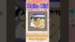 【Animal Crossing: New Horizons 】Kaito Kid【Custom　Designs】 #shorts #animalcrossing #pixelart